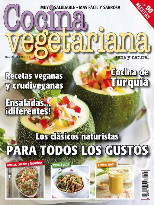 Title details for Cocina Vegetariana by CONNECOR REVISTAS S.L. - Available